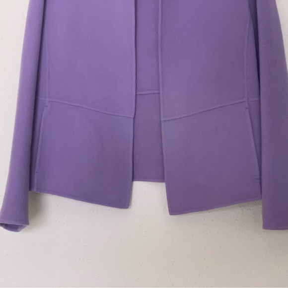 Eileen Fisher Virgin Boiled Wool Cashmere Blend Cardigan Size M - Picture 3 of 9